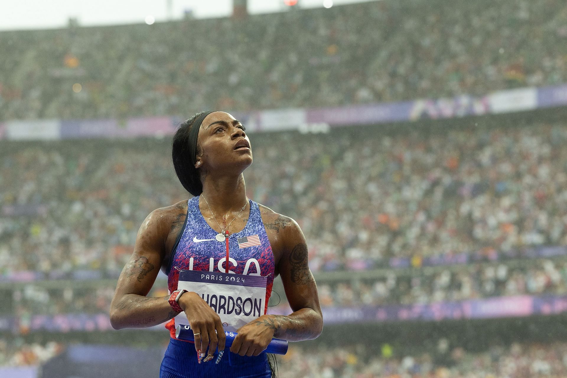 Richardson at the Paris 2024 Olympics - Source: Getty